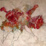 Danse des coquelicots - Série des Femmes fleurs 2018