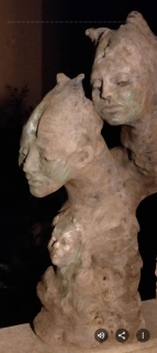 GEMELITE - SCULPTURES TERRE PATINEE