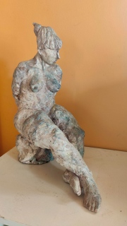 danieleguigou - SCULPTURES TERRE PATINEE