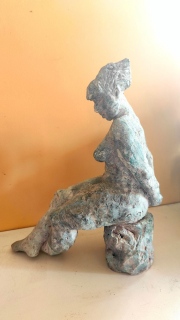 danieleguigou - SCULPTURES TERRE PATINEE